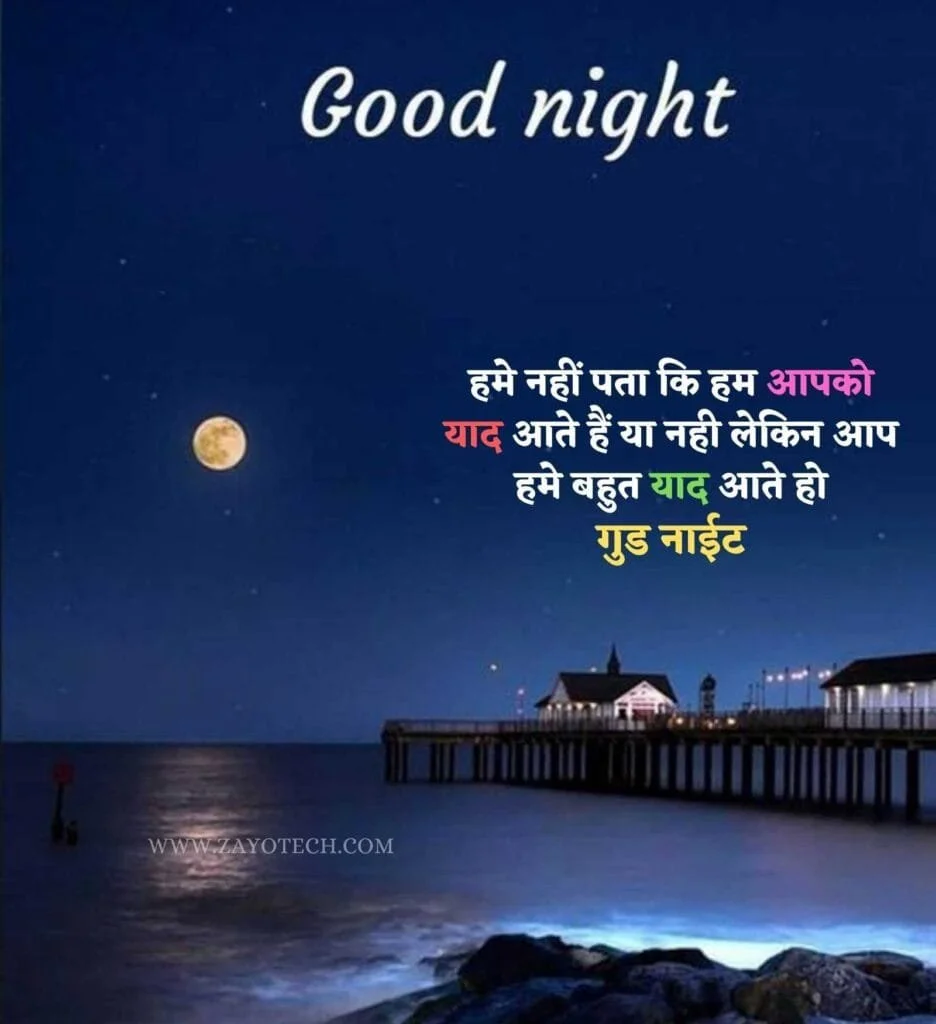 2 line good Night Shayari
