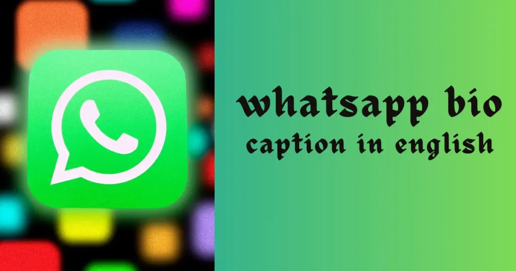 Best WhatsApp Bio Caption in English - Express your style