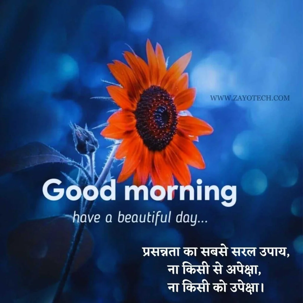 Top Good Morning Quotes In  Hindi