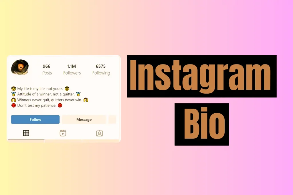 Instagram Bio for Boys जो आपके प्रोफाइल को आकर्षक बनाए।