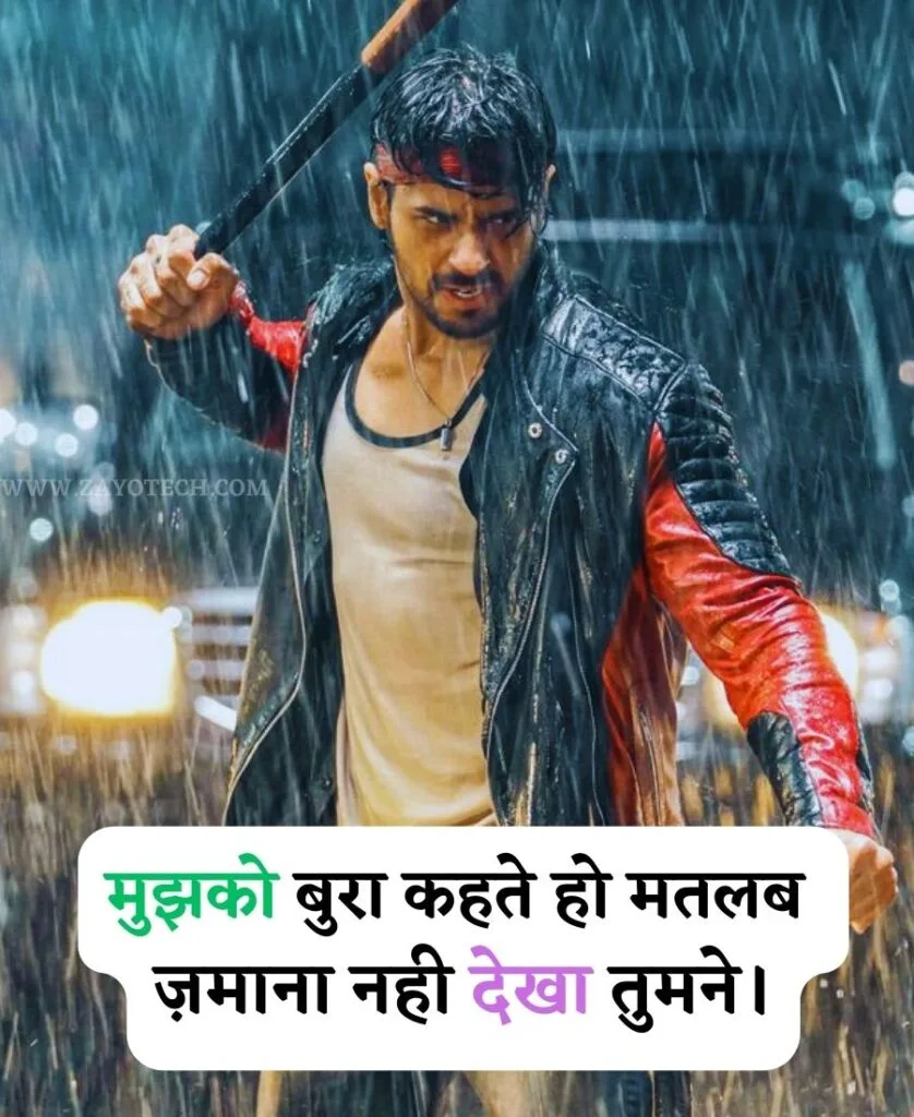 Royal Attitude Status in Hindi