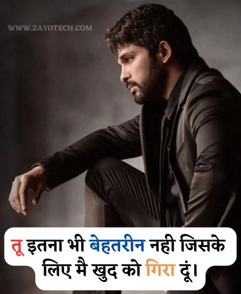 Royal Attitude Status in Hindi for Boy 2024