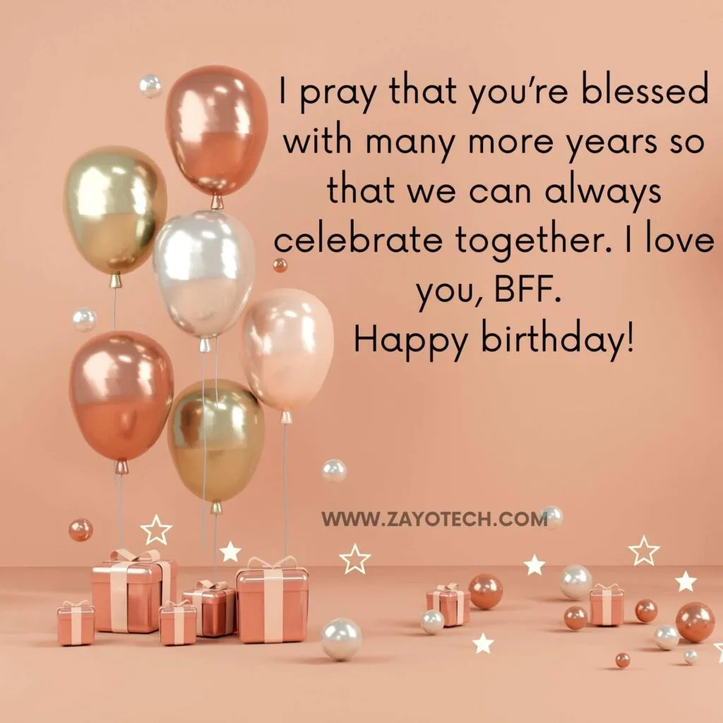 New Birthday Wishes for a Best Friend