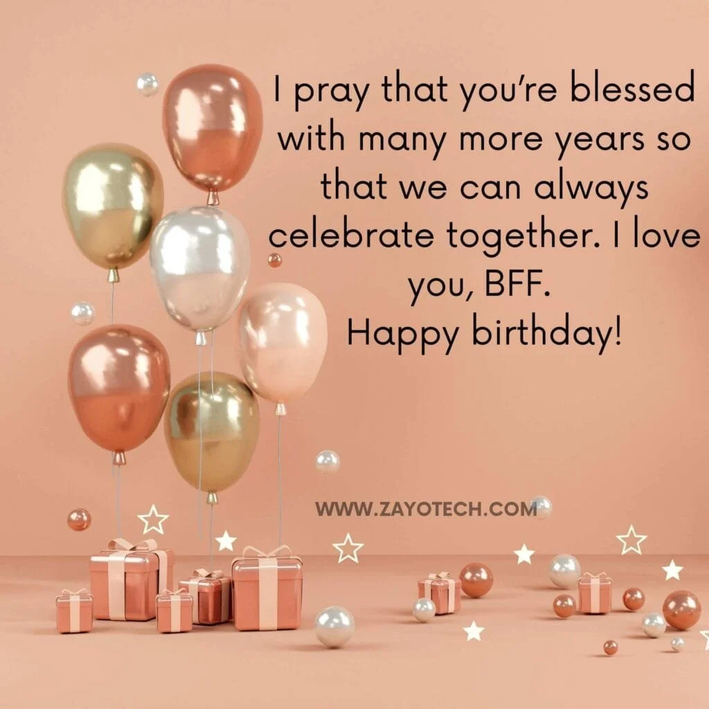 New Birthday Wishes for a Best Friend