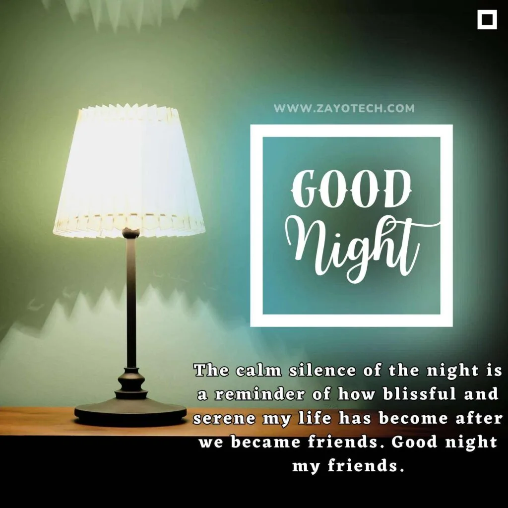 Latest Good night wishes for friends