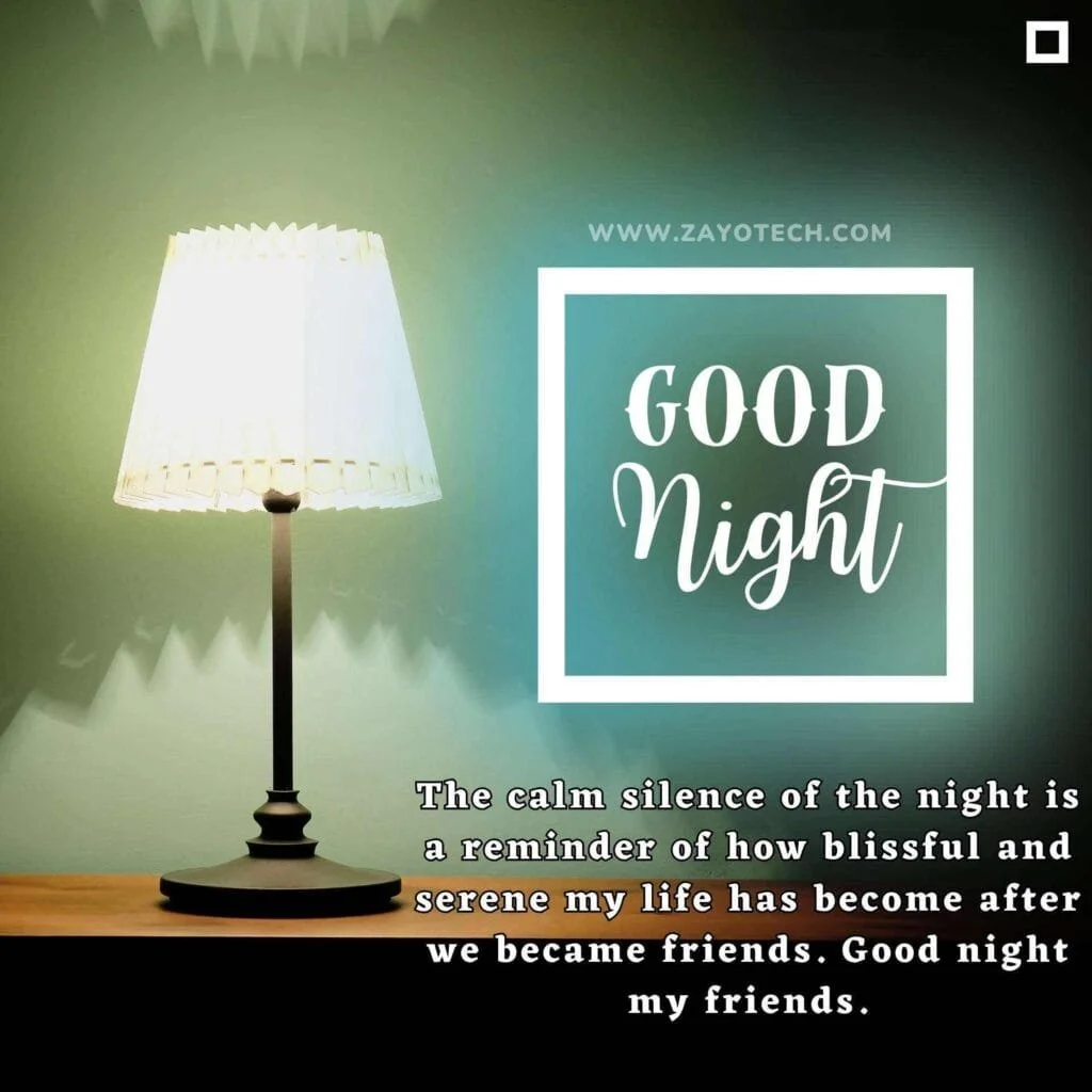 Latest Good night wishes for friends