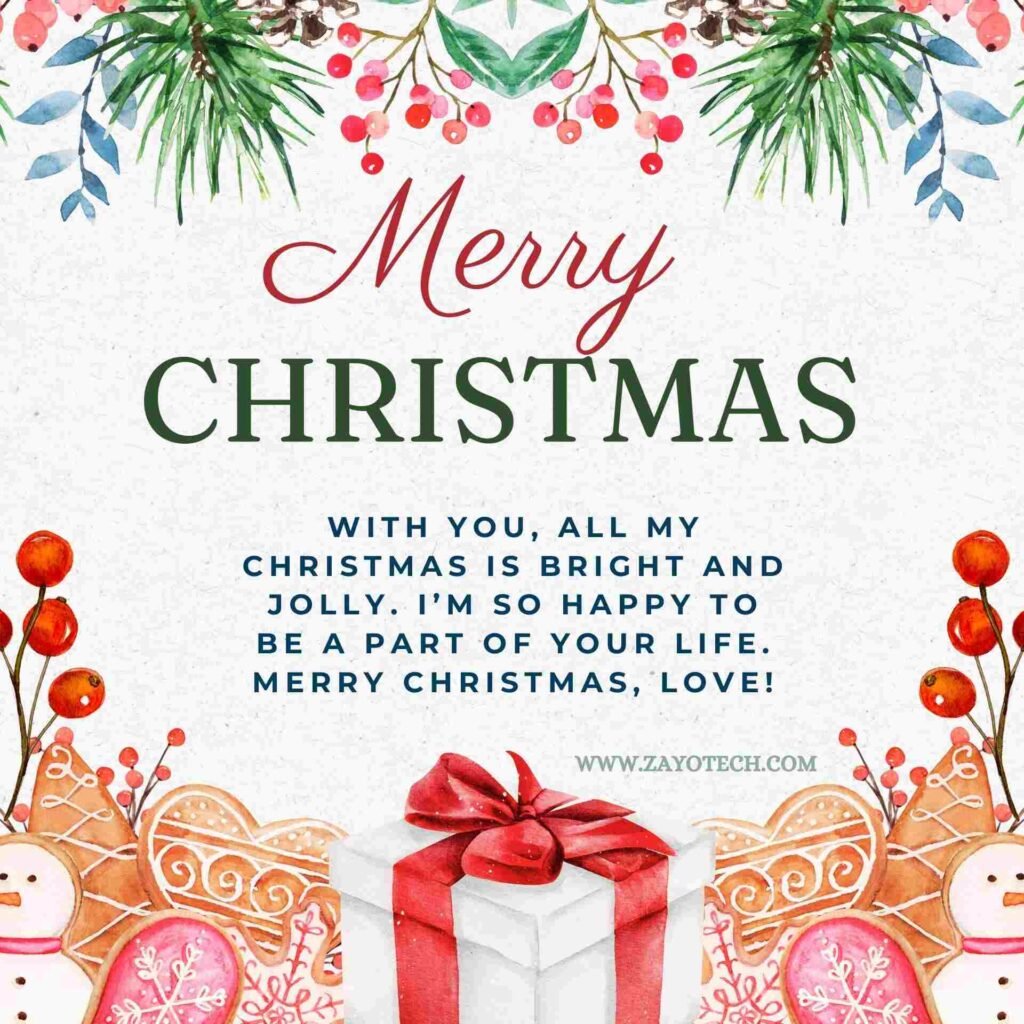 New Merry Christmas Wishes for Love  2023