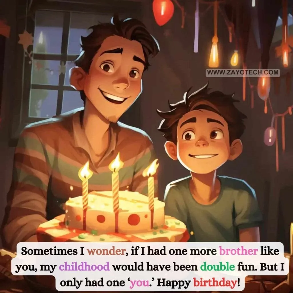 Unique Birthday Wishes for Brother