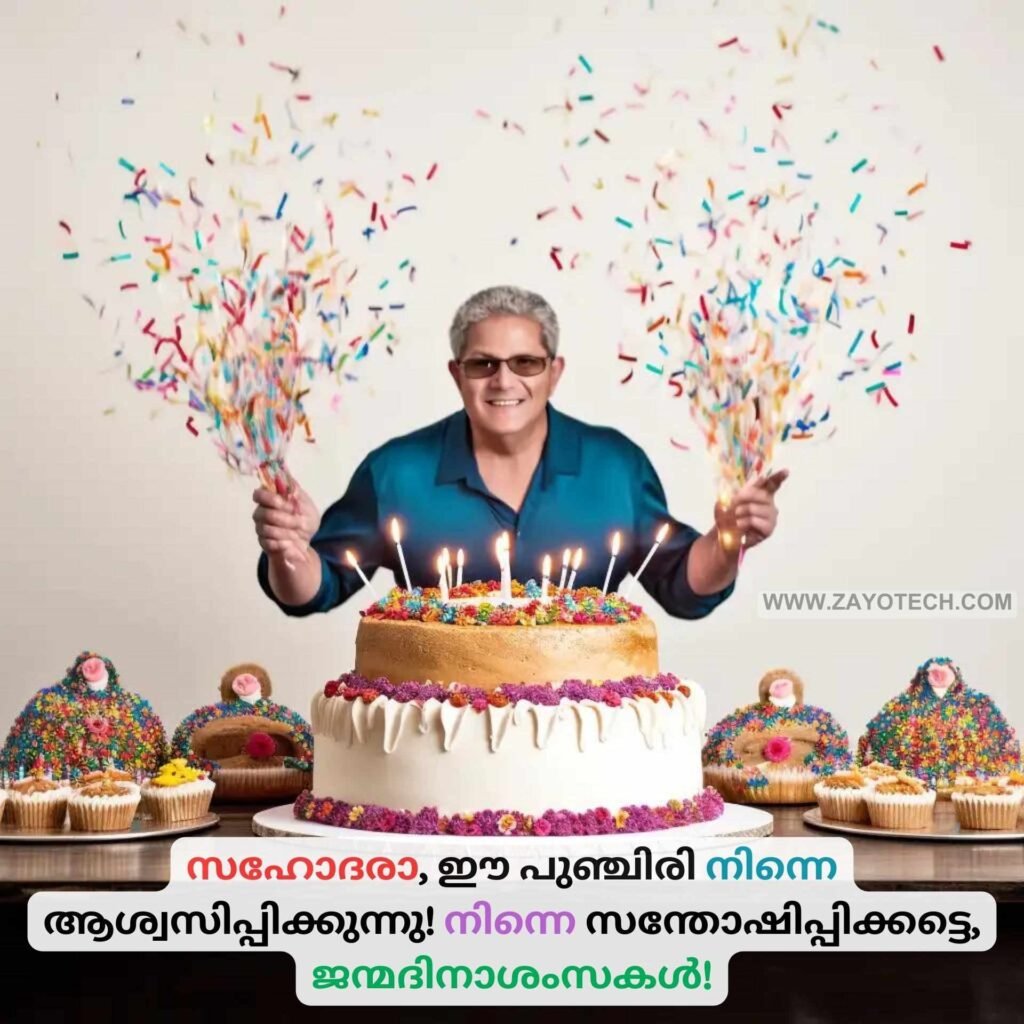 New Birthday wishes for brother in malayalam