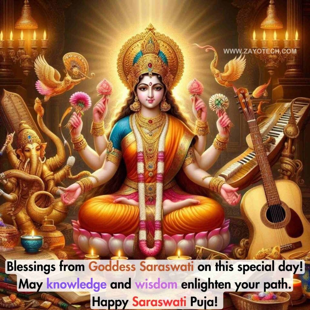 Best Happy Saraswati Puja Wishes 