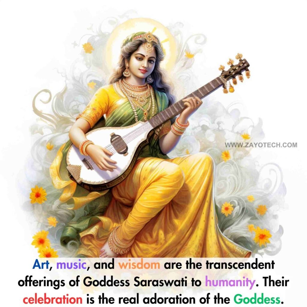 Latest  Happy Saraswati Puja Quotes