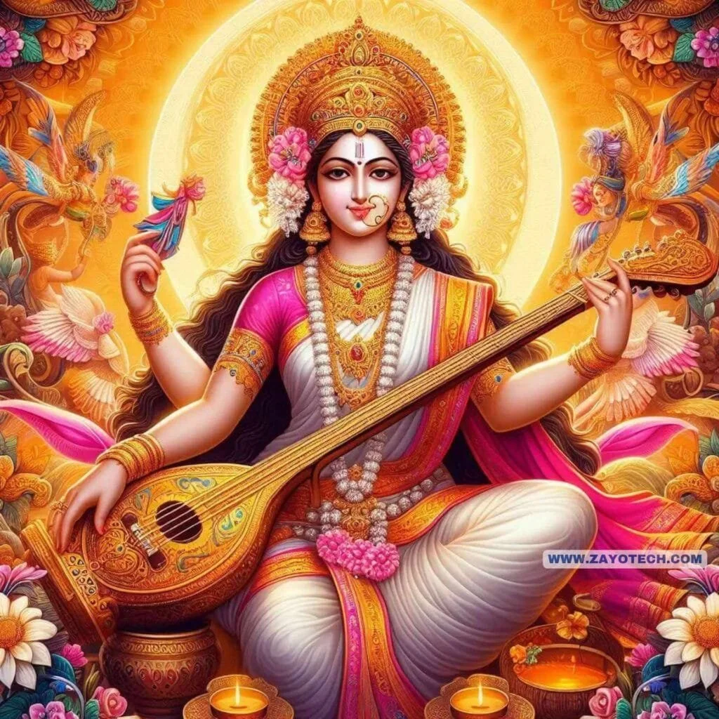 Latest Mata Saraswati Image