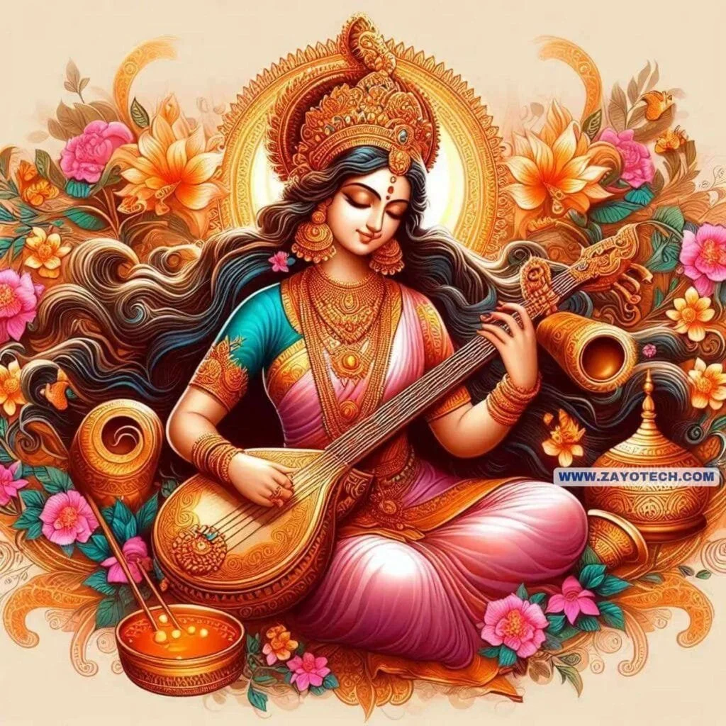 Latest Mata Saraswati Image