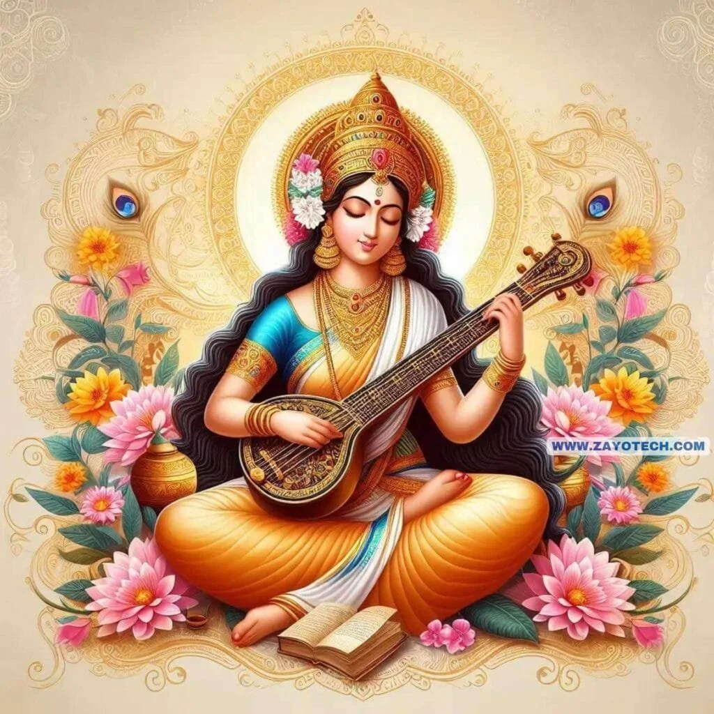 Best Saraswati Mata Image
