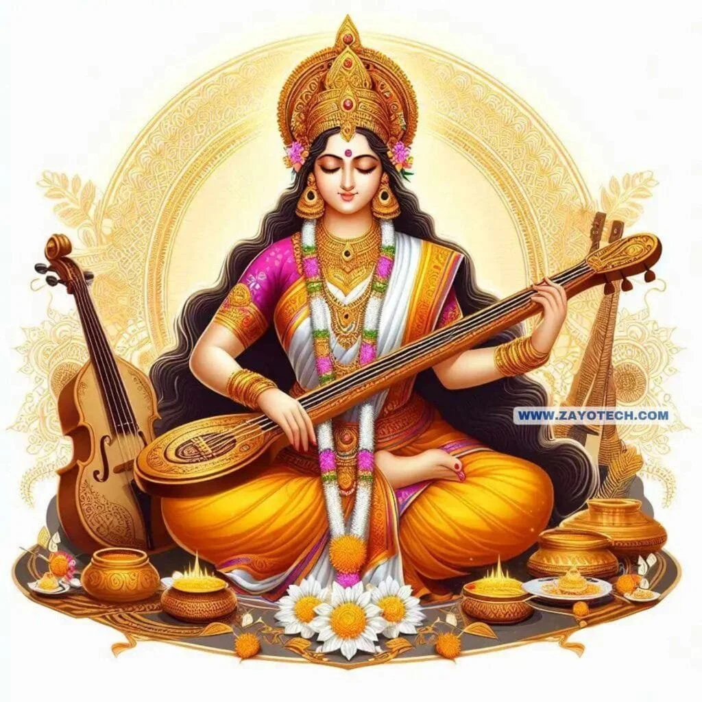 Best Saraswati Mata Image