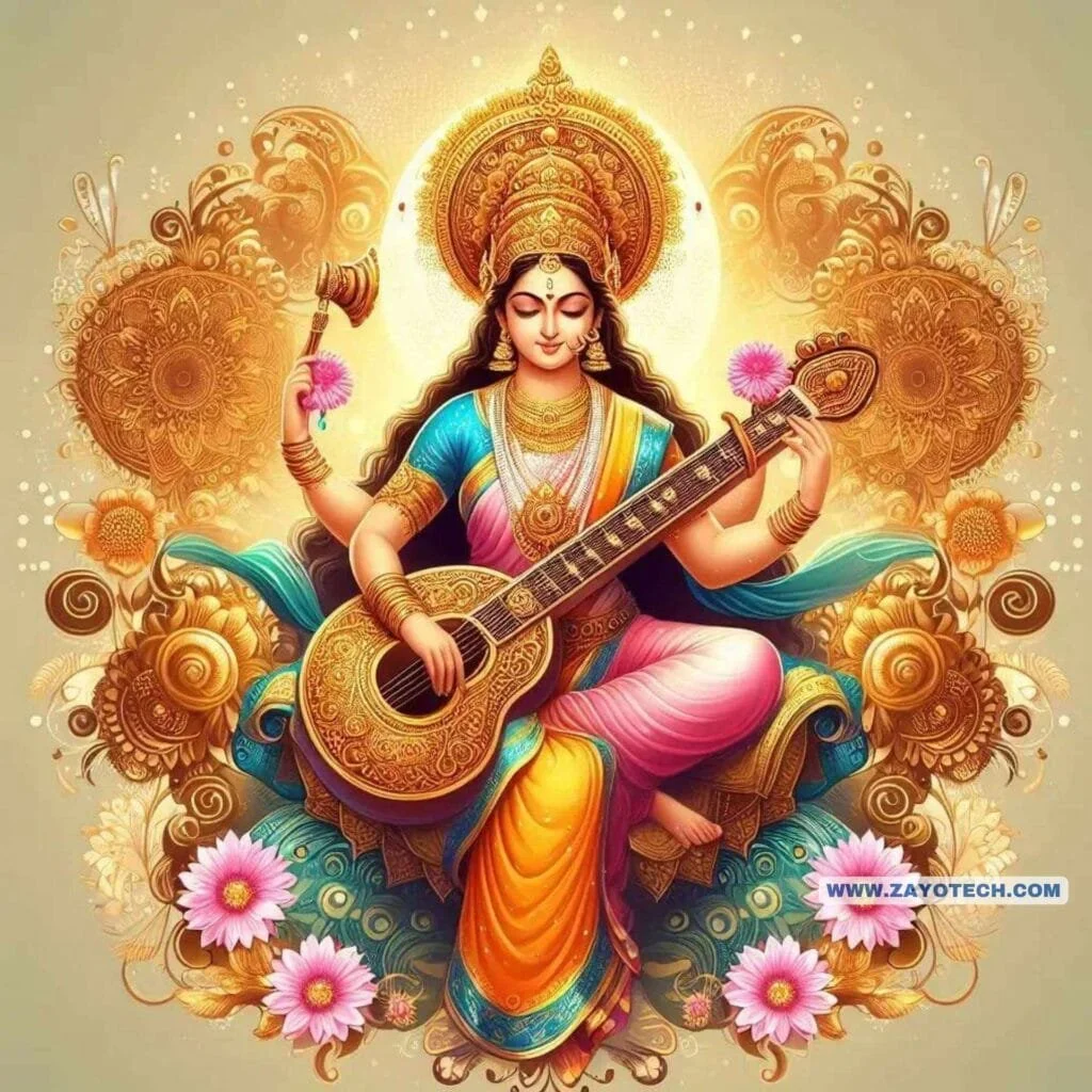 Best Saraswati Mata Image