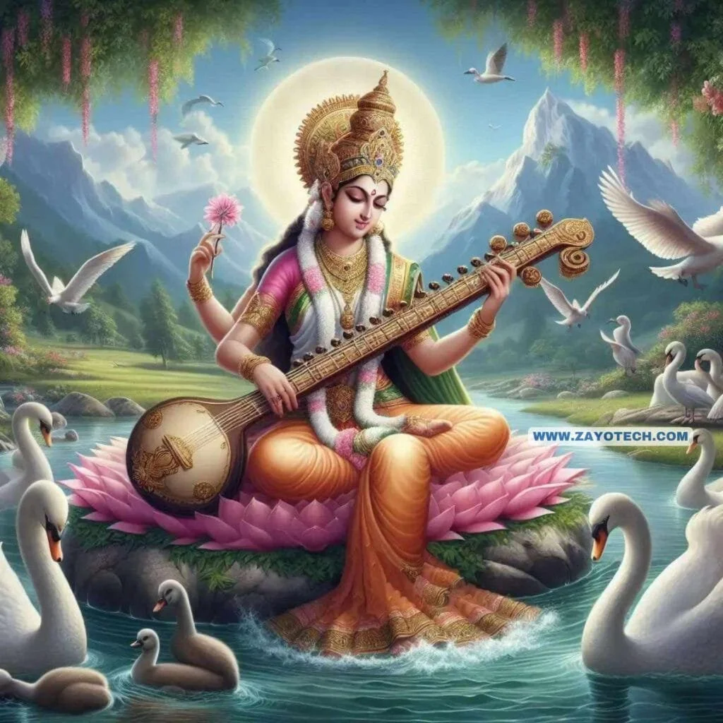 Best Saraswati Mata Image