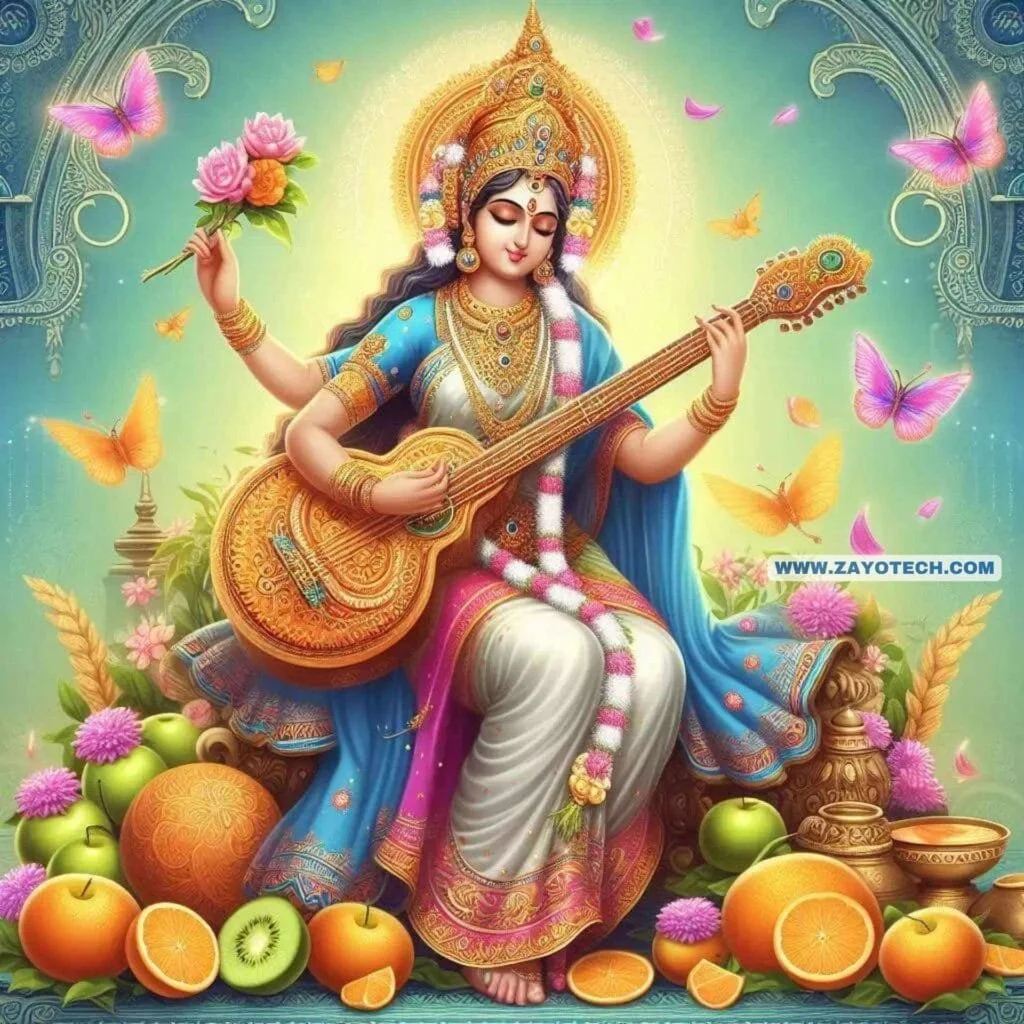 Best Saraswati Mata Image