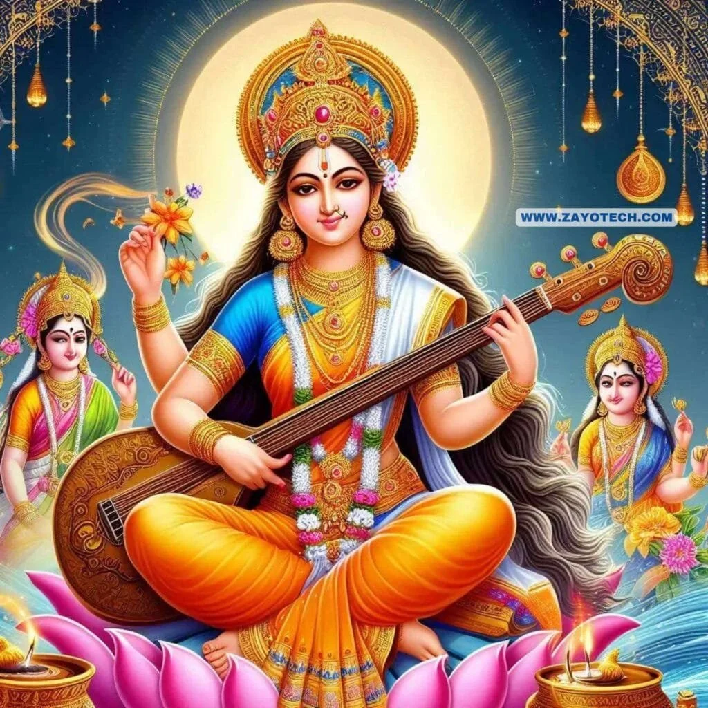 Best Saraswati Mata Image