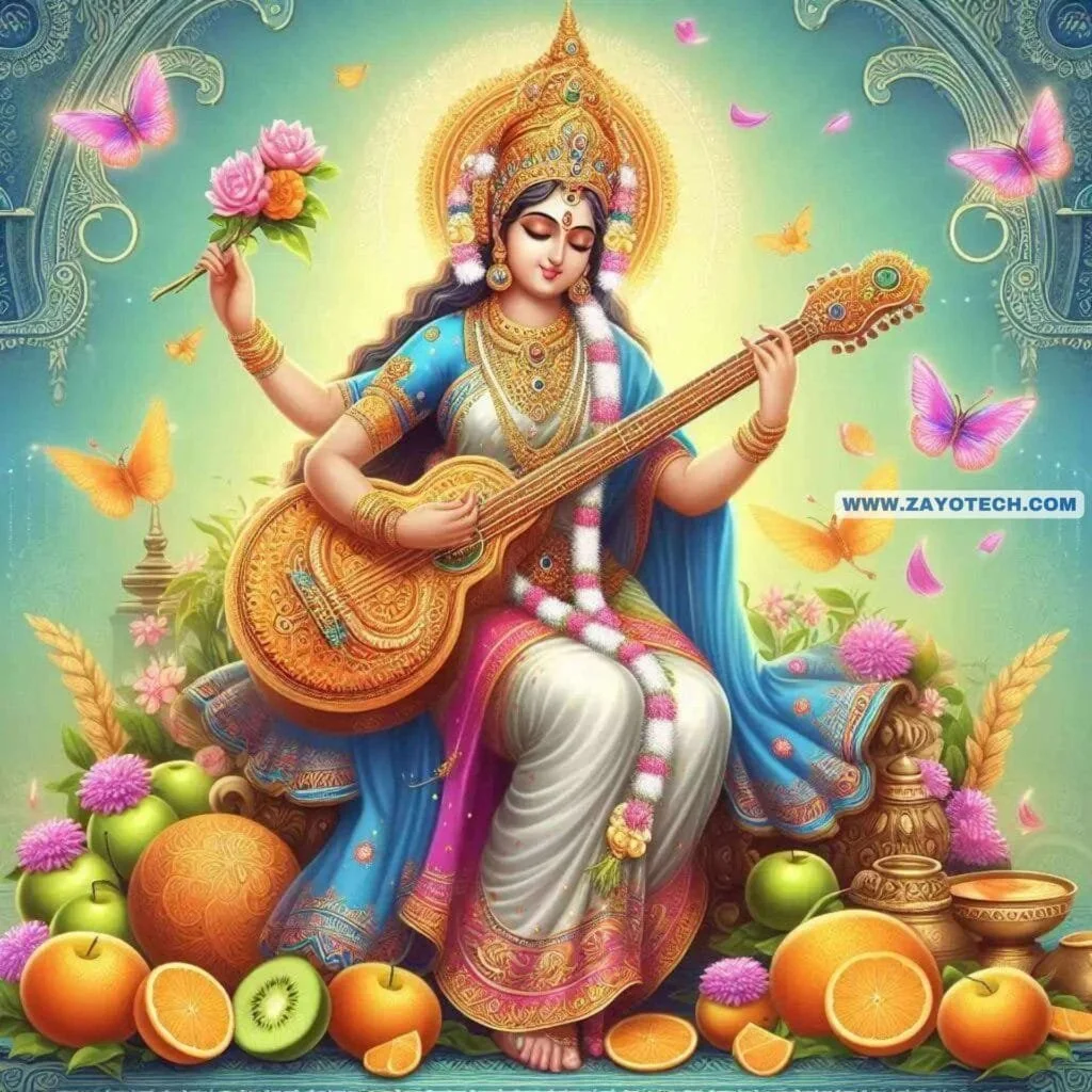 Best Saraswati Mata Image