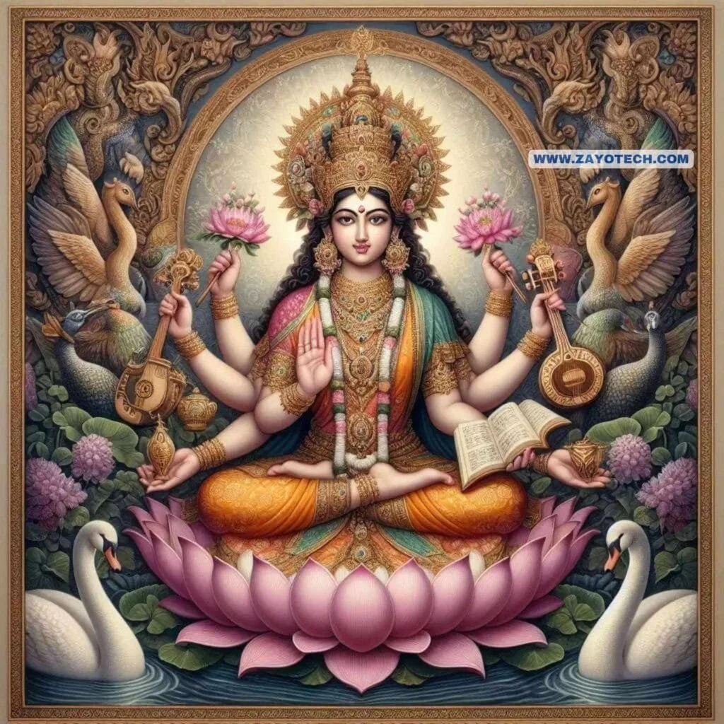 Best Saraswati Mata Image