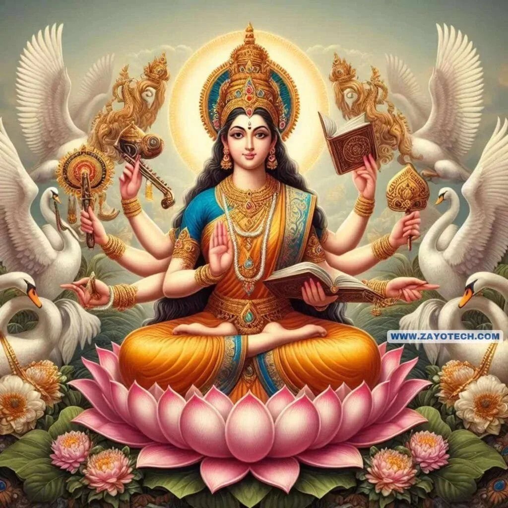 Best Saraswati Mata Image