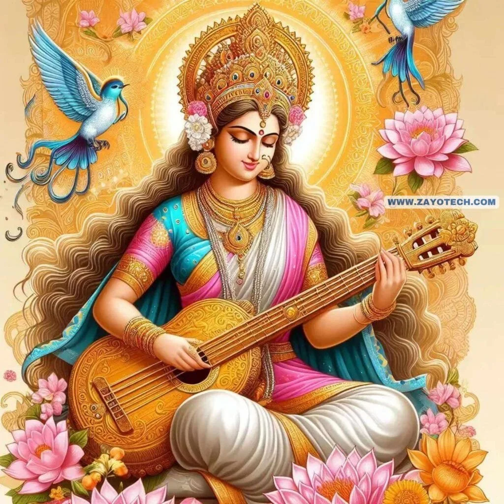 Best Saraswati Mata Image