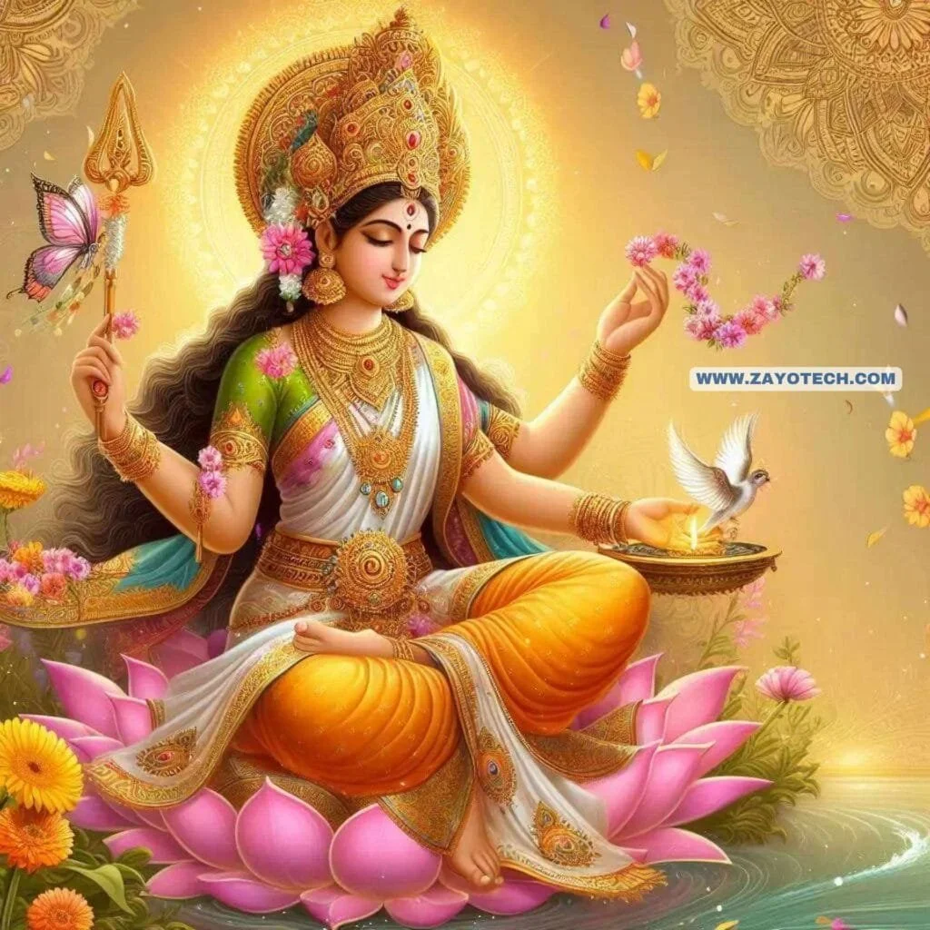 Latest Saraswati Mata Image