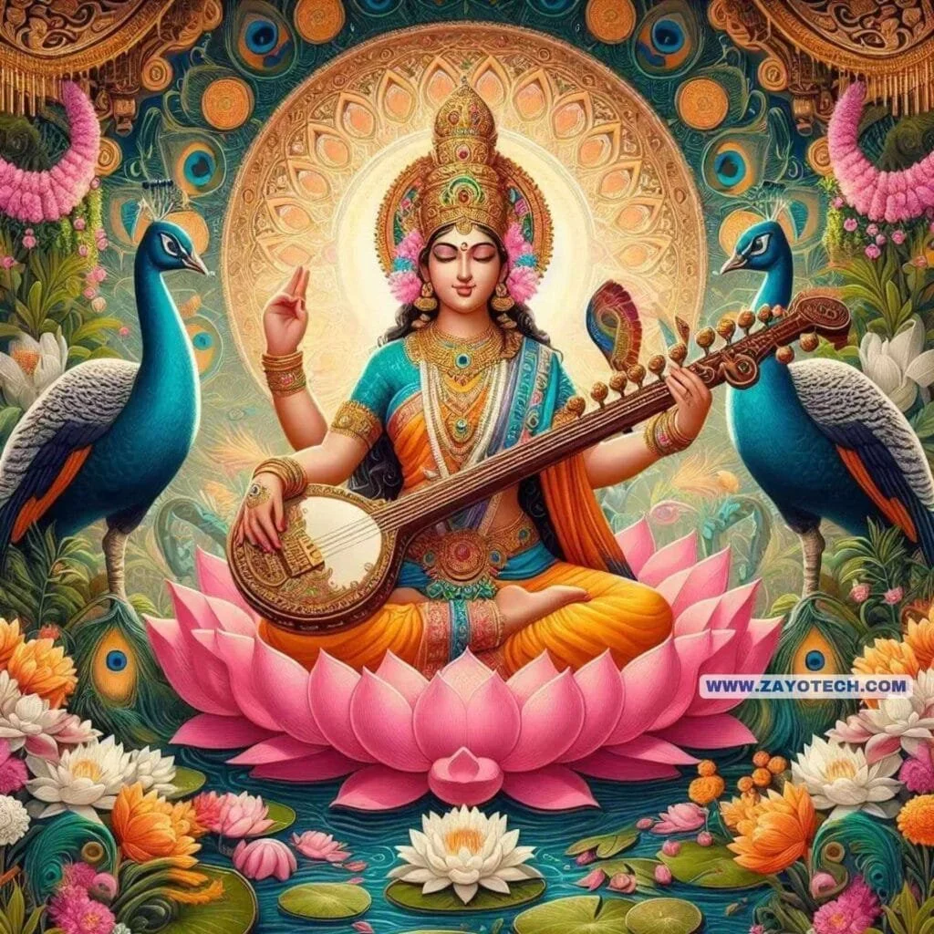 Saraswati Mata Image HD