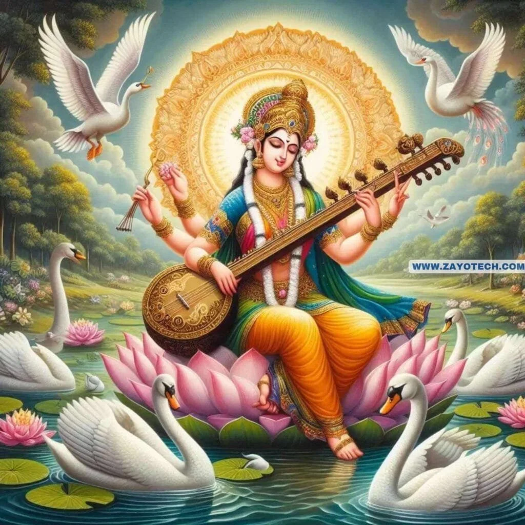 Saraswati Mata Image HD