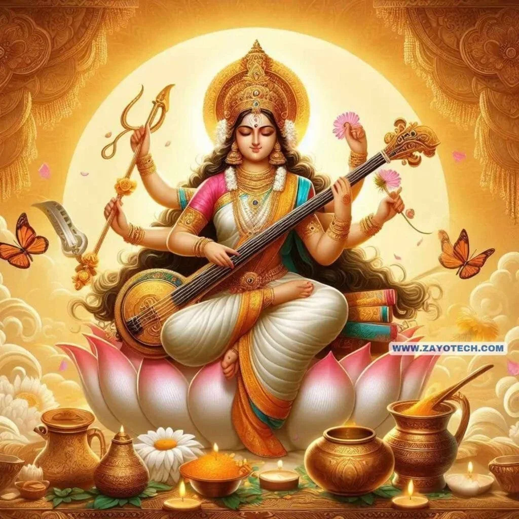 Saraswati Mata Image HD