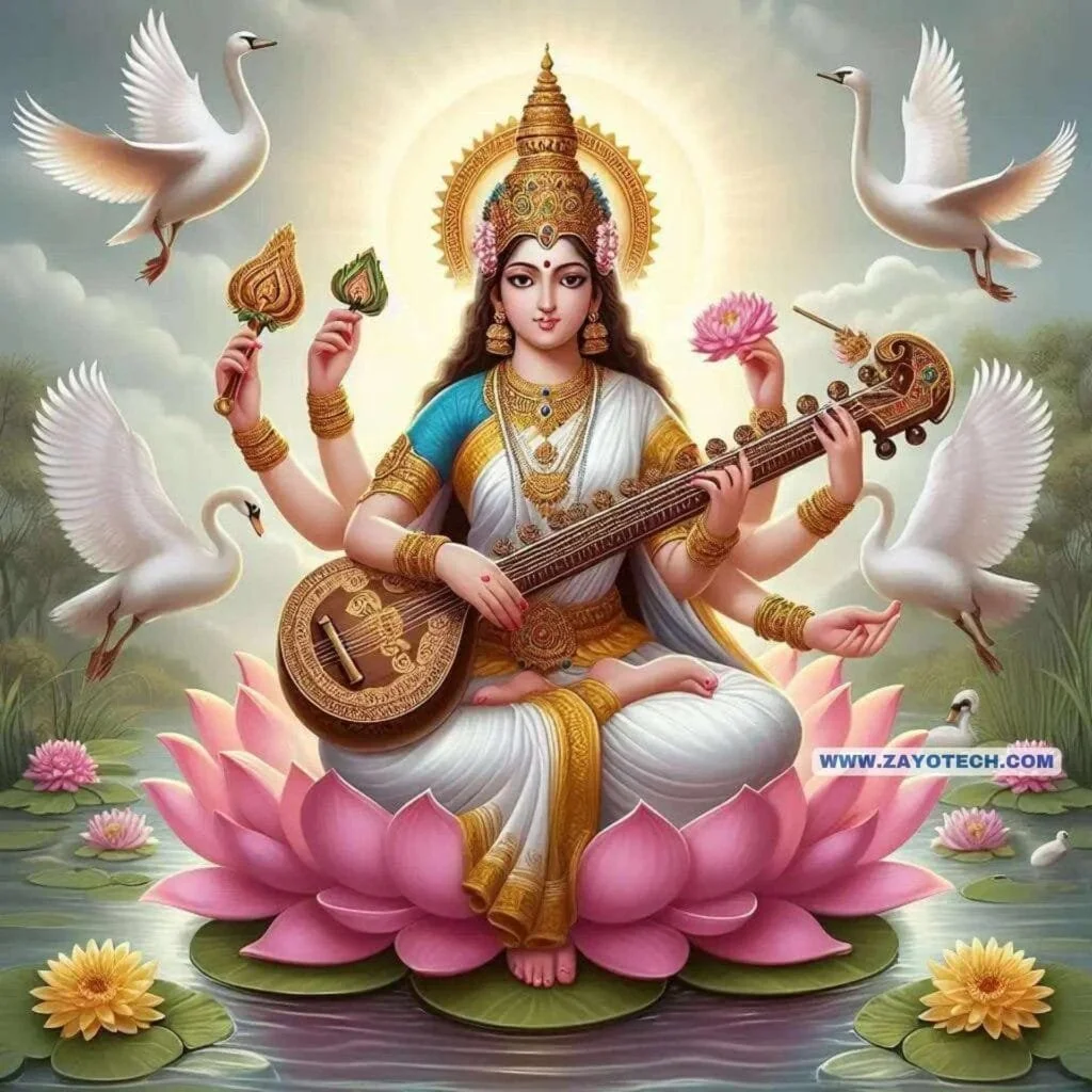 Saraswati Mata Image HD
