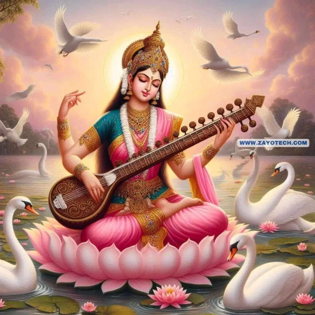 Saraswati Mata Image HD