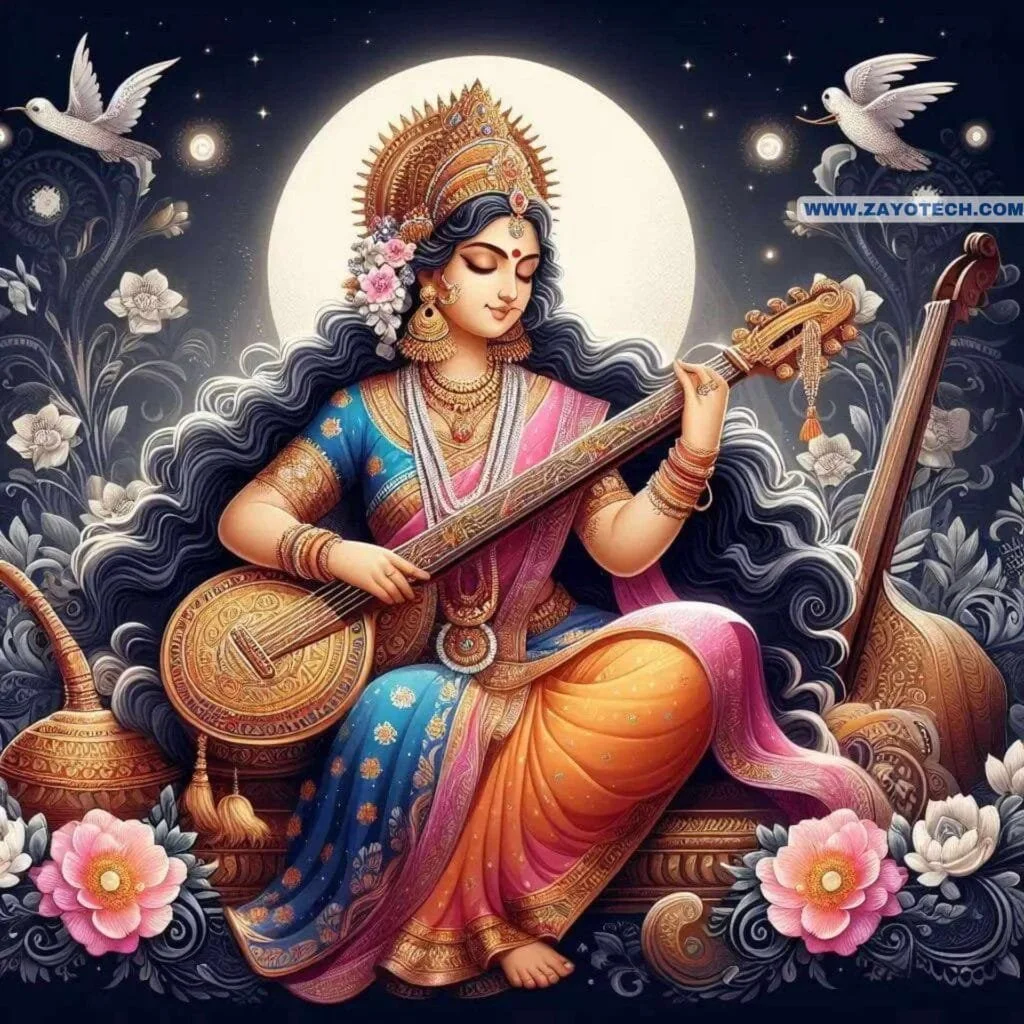 Latest Mata Saraswati Image