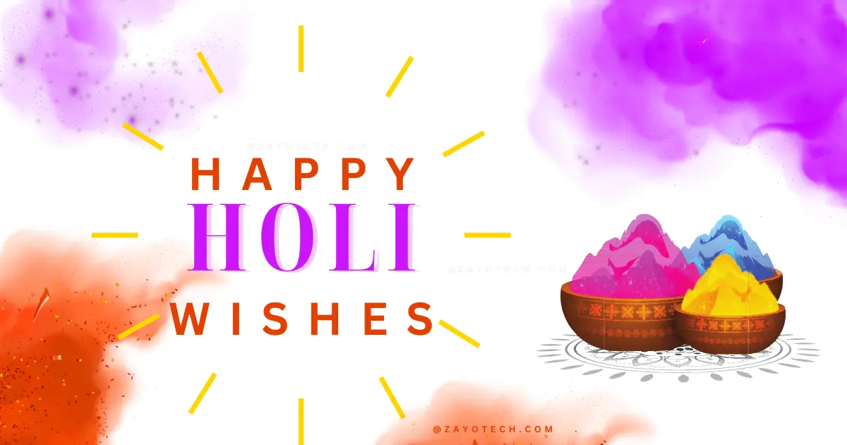 रंगों और खुशियों से भरी Happy Holi Wishes – अपने प्रियजनों को होली की हार्दिक शुभकामनाएं दें और त्योहार का आनंद लें!
