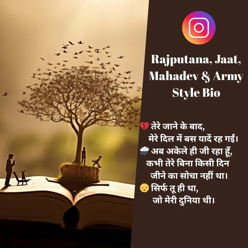 Trending Instagram Bio in Hindi