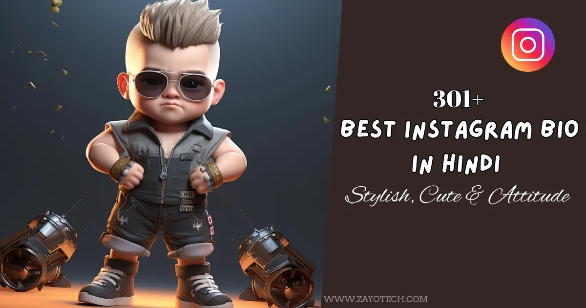 Instagram Bio in Hindi for Stylish and Attitude Look