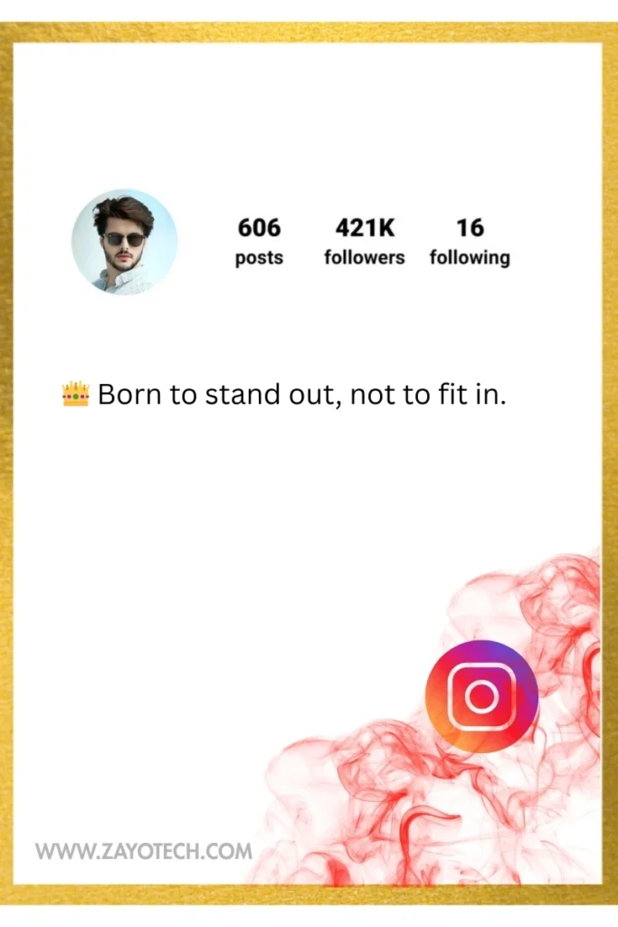 Hindi Instagram bio font style for boys with creativity