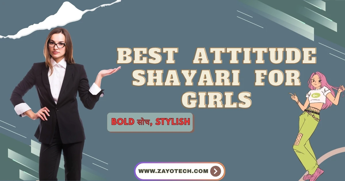 Attitude Shayari for Girls