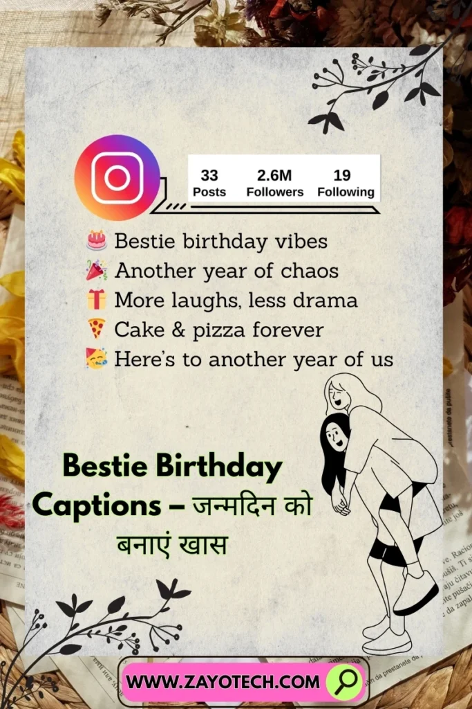 Instagram captions for best friends forever