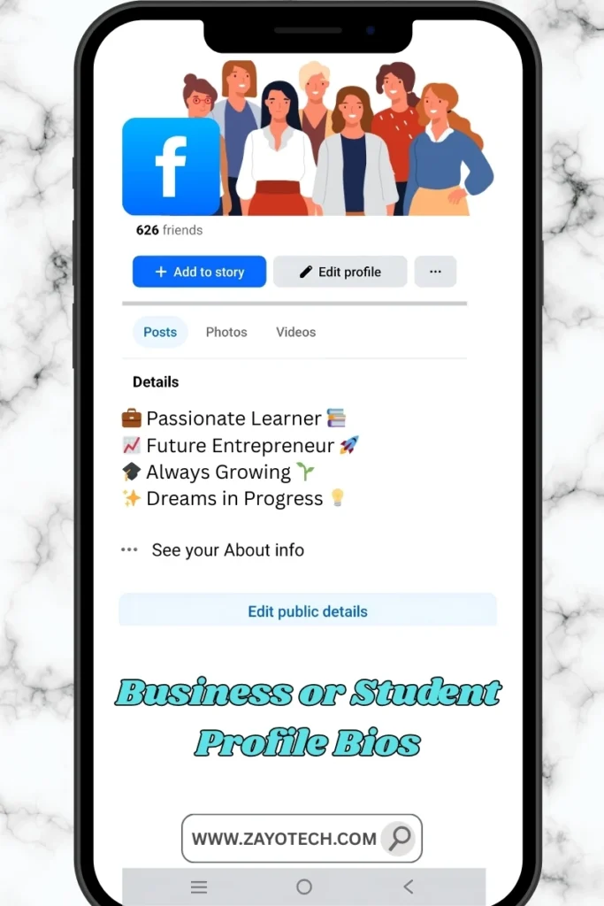 Classy और charming Facebook bio boys के लिए