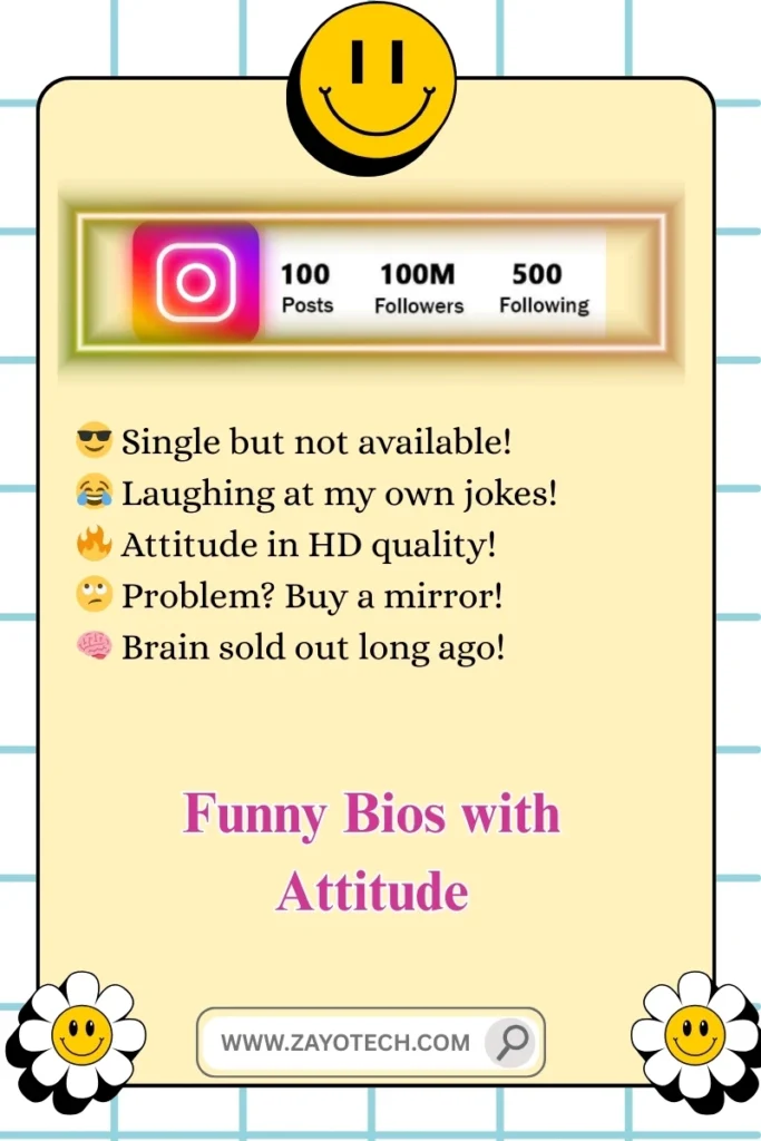 Desi अंदाज़ में मजेदार Instagram bios का कलेक्शन