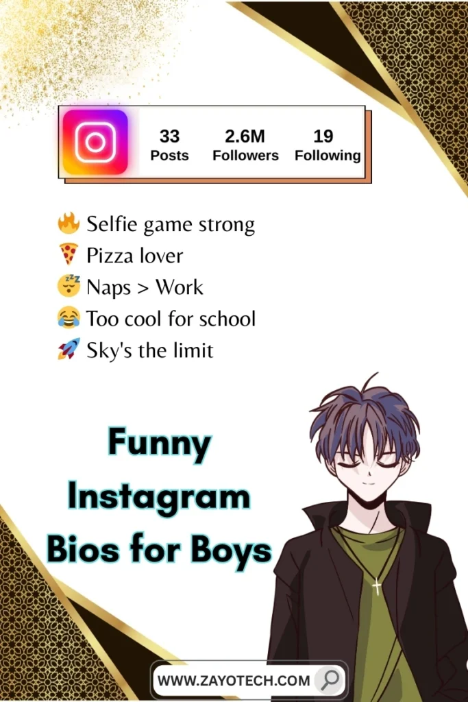 Instagram bio quotes for boys जो attitude, love या swag में से किसी एक को दिखाए clearly