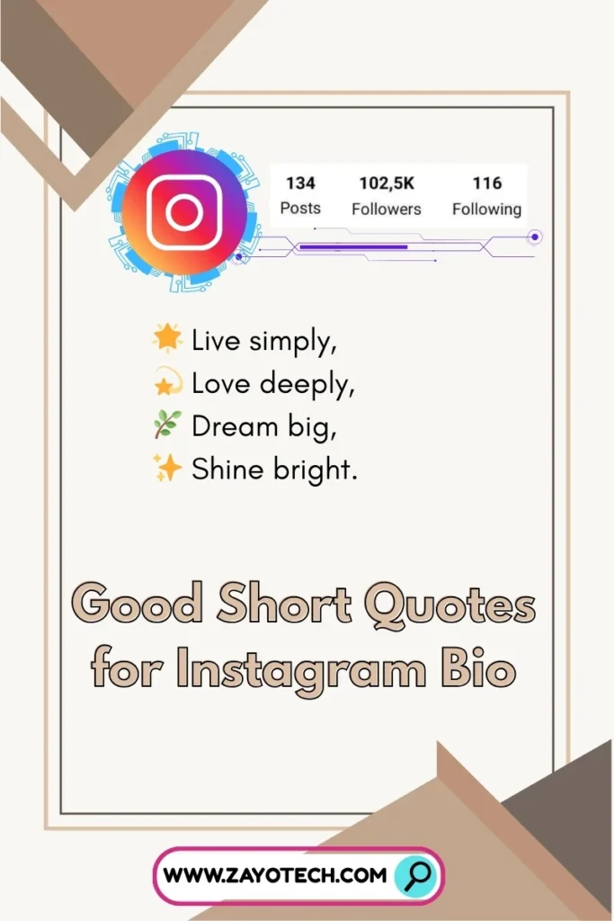 Love quotes for Instagram bio with soft emotional touch