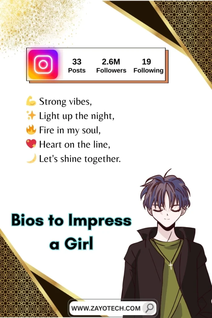 Bold Instagram bios से चुनें confident और fearless profile line जो लगे next-level