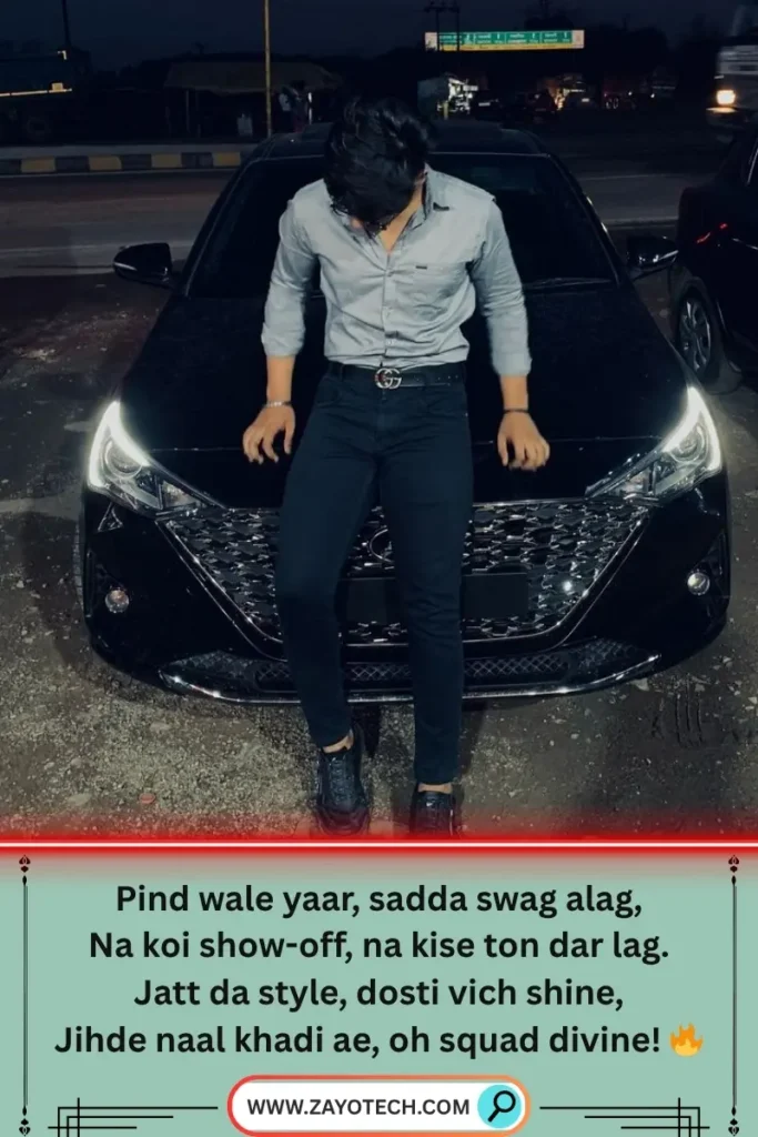 Cool dosti attitude line for Instagram bio
