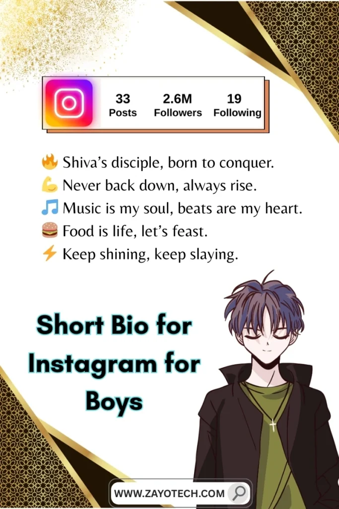 Attitude bio for Instagram से चुनें ऐसा look जो आपको बनाएं profile icon