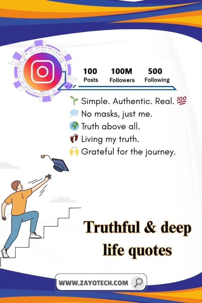 Cool and catchy Instagram bio quotes for youth and creators