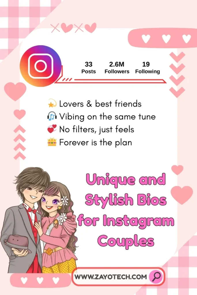 Instagram Bio for Newly Married Couple