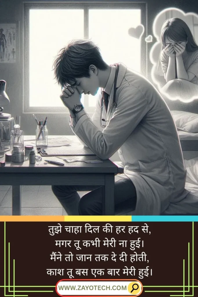One side love shayari Hindi deep love quotes emotional lines